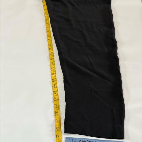 David Hollis vintage Black 100% silk Highrise pants in size 12 - Picture 6 of 8